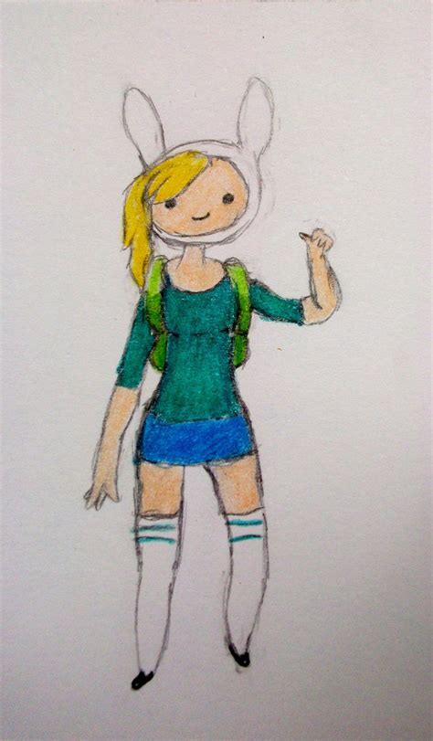 Fiona Girl Version Of Finn From Adventure Time By