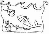 Coloring Pages Fish Small Cod Kiss Band Drawing Getcolorings Printable Getdrawings sketch template