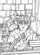 Potter Harry Coloring Pages Secrets Chamber Coloringpagesfun Printable sketch template
