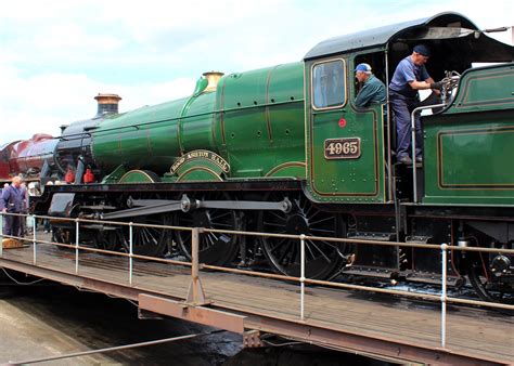 gwr  hall class  rood ashton hall preserved  flickr