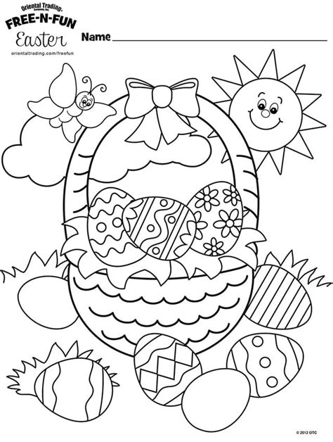 easter coloring pages happiness  homemade easter coloring