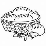 Bread Coloring Pages Drawing Wheat Fish Basket Loaf Slice French Loaves Clip Yummy Icon Color Little Getdrawings Vector Getcolorings Field sketch template