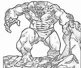 Abomination Coloring Pages sketch template