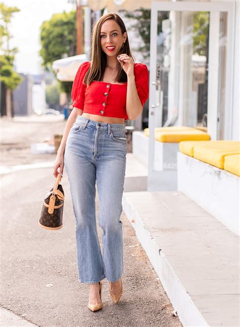 ways  wear  puff sleeve crop top sydne style