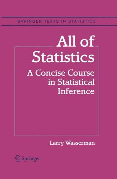 statistics larry wasserman