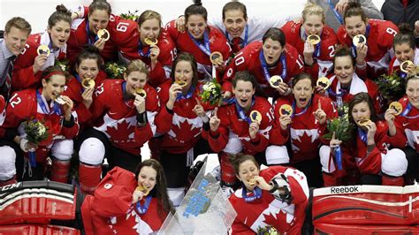 canadian womens hockey team wins olympic gold  stunning comeback