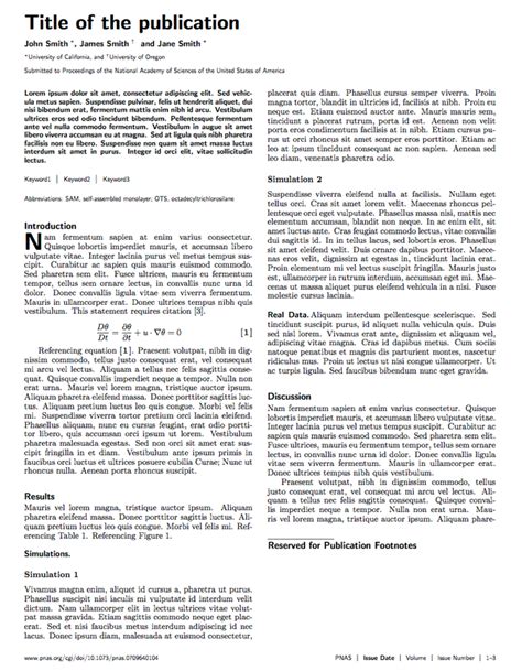 scientific journal format template beinyucom