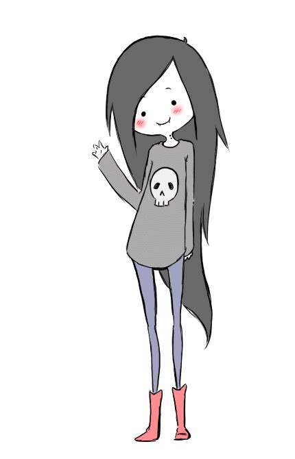 Cute Drawing Girl Marceline Animated  2337318 By Tinista On