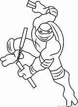 Coloring Michelangelo Ninja Turtles Teenage Mutant Pages Cartoon Color Printable Coloringpages101 Series sketch template
