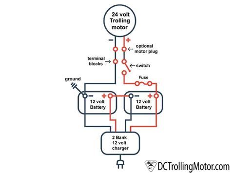 volt trolling motor wiring schematic dc trolling motor
