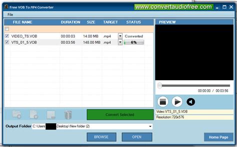 free vob to mp4 converter download