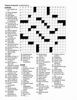 Shortz Puzzles Crossword Crosswords sketch template