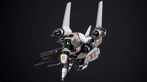 drone sci fi futuristic  turbosquid