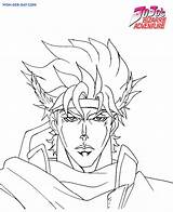 Jojos Dio sketch template