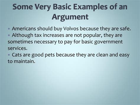 argument clinic powerpoint    id