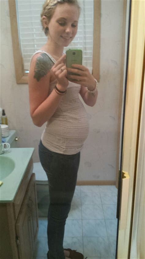 pregnant teen selfie bobs and vagene