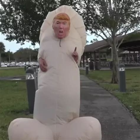 donald trump trolled by massive penis but supporters get heavy with