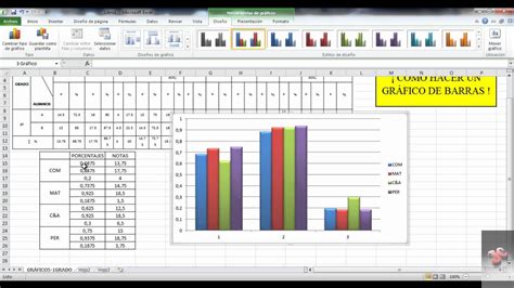 como hacer  grafico de barras en excel  dos variables idea de