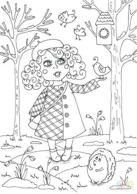 spring coloring pages  adults  getdrawings