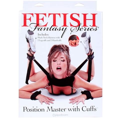 Fetish Fantasy Position Master With Cuffs Set Sex Toys
