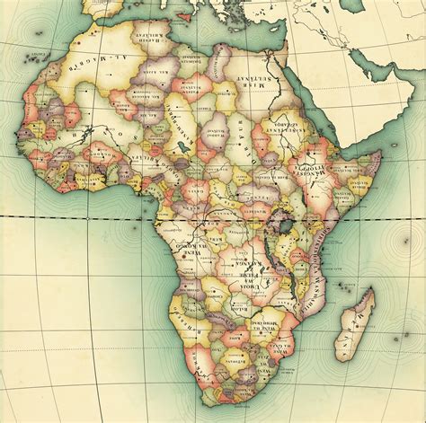 africa uncolonized  detailed    alternate continent big