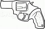 Gun Simple Drawing Hand Sketch Pistol Draw Getdrawings Paintingvalley Sketches sketch template
