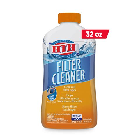 hth pool filter cleaner  clean cartridge sand  de filters