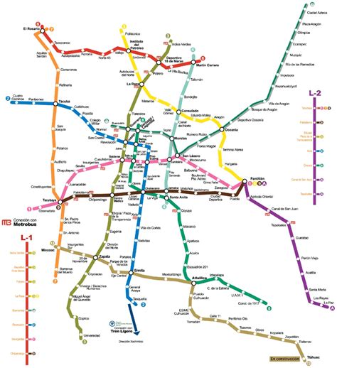 ermita station map mexico city metro