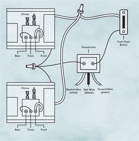 diagram push button wiring diagram  doorbell  chimes full version hd quality  chimes
