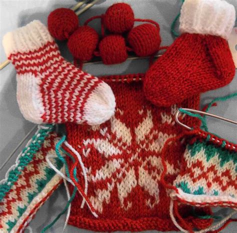 christmas knitting