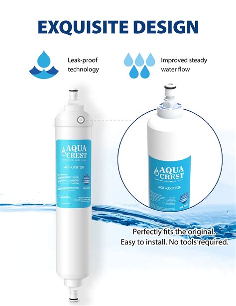 Aquacrest Gxrtqr Replacement For Ge Gxrtqr Water Filter Pack Of 3 Ebay