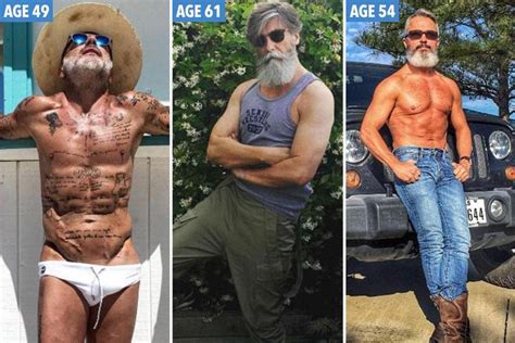 meet the hunky older men with over ten million social media followers between them who are