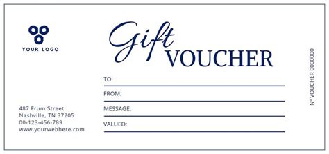 create  gift voucher