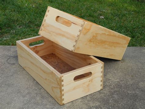 plywood box  diy wood box plywood projects beginner woodworking