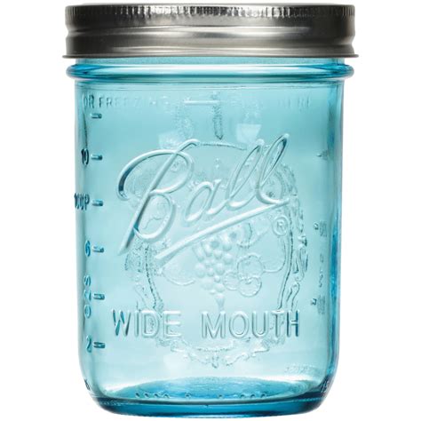 ball  pint wide mouth blue canning jar   walmartcom walmartcom