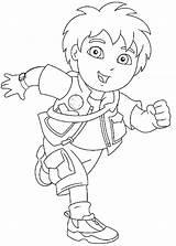Diego Coloring Pages Chargers San Getdrawings Getcolorings sketch template