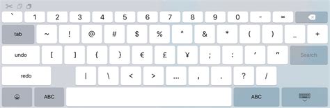 redesigned ios keyboard hints   ipad pro