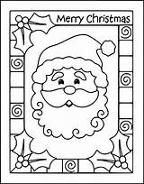 Christmas Coloring Card Printable Pages Color Print Getcolorings Getdrawings Colorings sketch template