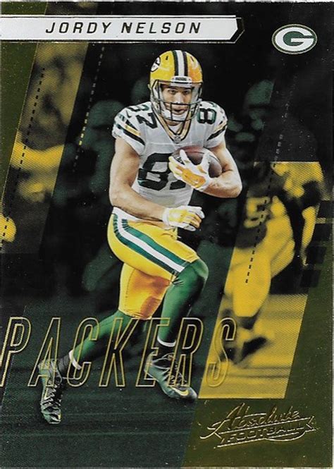 Jordy Nelson 2017 Panini Absolute 97 Green Bay Packers