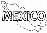 Mexiko Messicani Messico Drucken sketch template