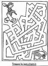 Coloriage Labyrinthe Labyrinths Educational Enfant Colo Coloriages Relier Activités Activité Rubrique sketch template