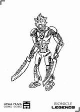 Bionicle Lewa Nuva Coole Malvorlage sketch template