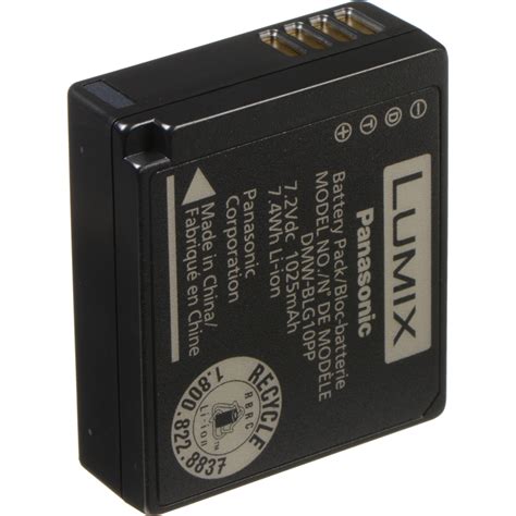 panasonic dmw blg li ion battery  select lumix dmw blg