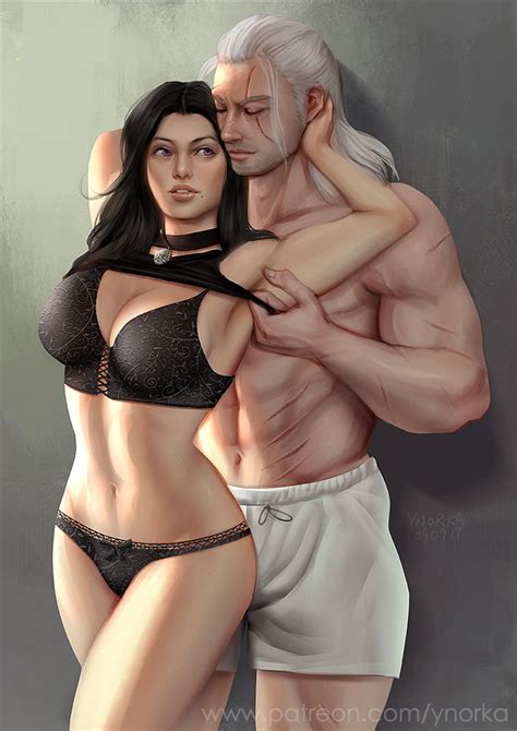 yennefer x geralt by norka hentai foundry
