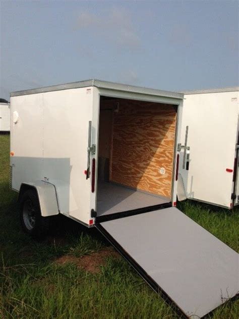 enclosed cargo trailer single axle ranger series trailers