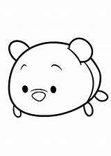 Tsum Winnie Pooh sketch template