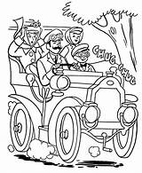 Coloring Pages Old Cars Library Clipart Olden sketch template