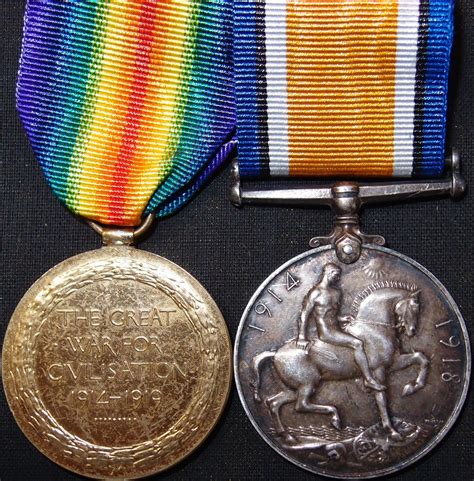 ww british army medal pair group medals charles gobey jb military