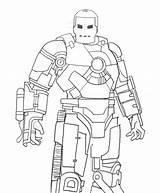 Iron Man Easy Drawing Suit Sketch Draw Armor Mk Getdrawings Paintingvalley Drawings sketch template