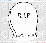 Tombstone Rip Cemetery Tattoo Outline Coloring Stone Illustration Rf Royalty Clipart Transparent Background Tattoos Toon Hit sketch template